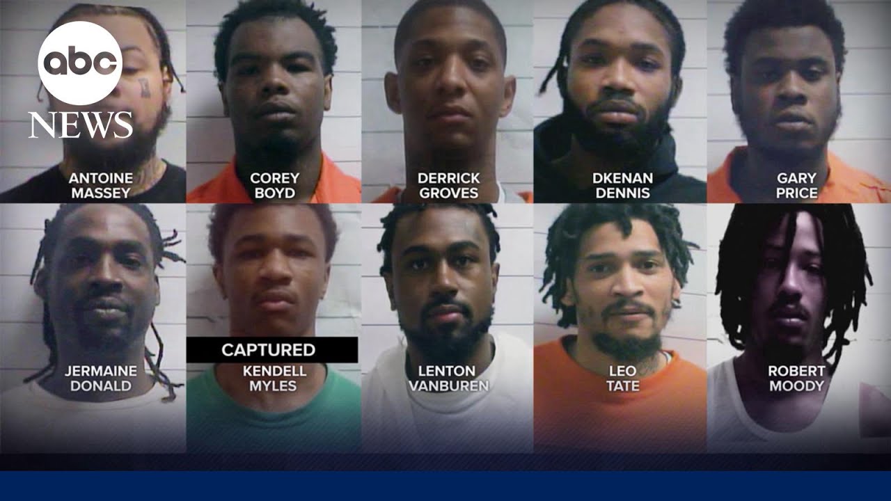 Urgent search underway after 10 inmates escape in brazen New Orleans jailbreak