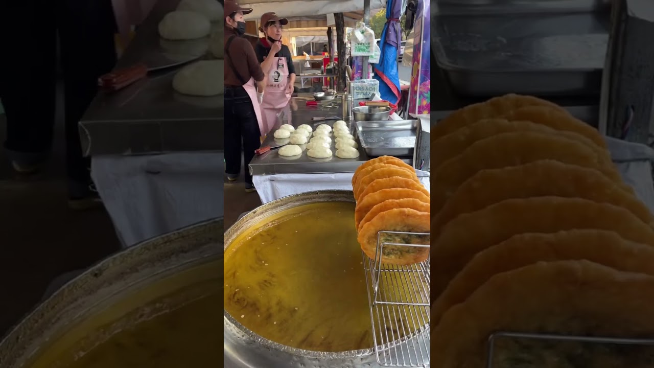 Set up a stall and sell 1,000 scallion pancakes every day!