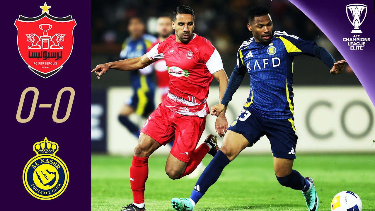 Persepolis under pressure! | Persepolis FC (IRN) - Al Nassr (KSA) | HL | AFC Champions League Elite™