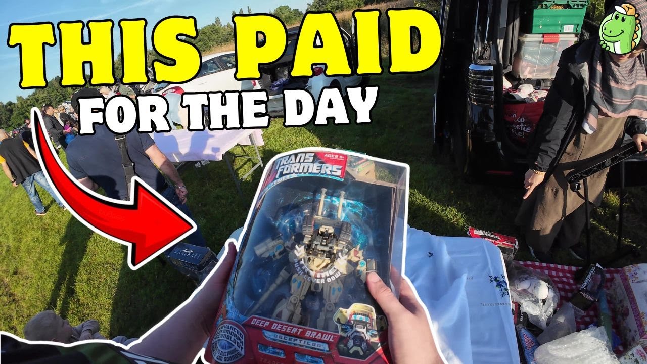 I was SHOCKED by the value of this! Buying to Resell on eBay at Bowlee Car Boot