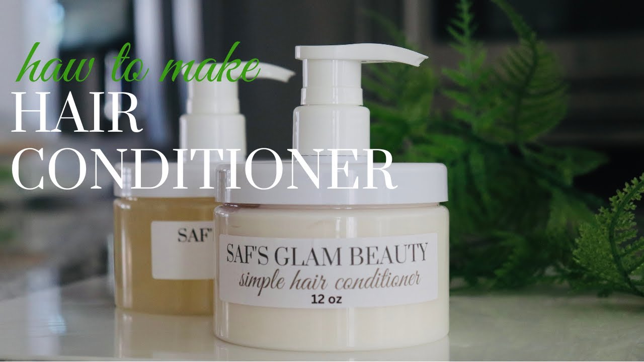 HOW TO MAKE HAIR CONDITIONER STEP BY STEP //  DIY CRESMY HAIR CONDITIONER RECIPE FOR BEGINNERS