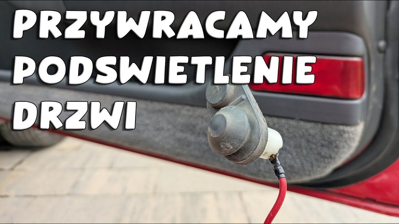 Podświetlenie drzwi w Celica V
