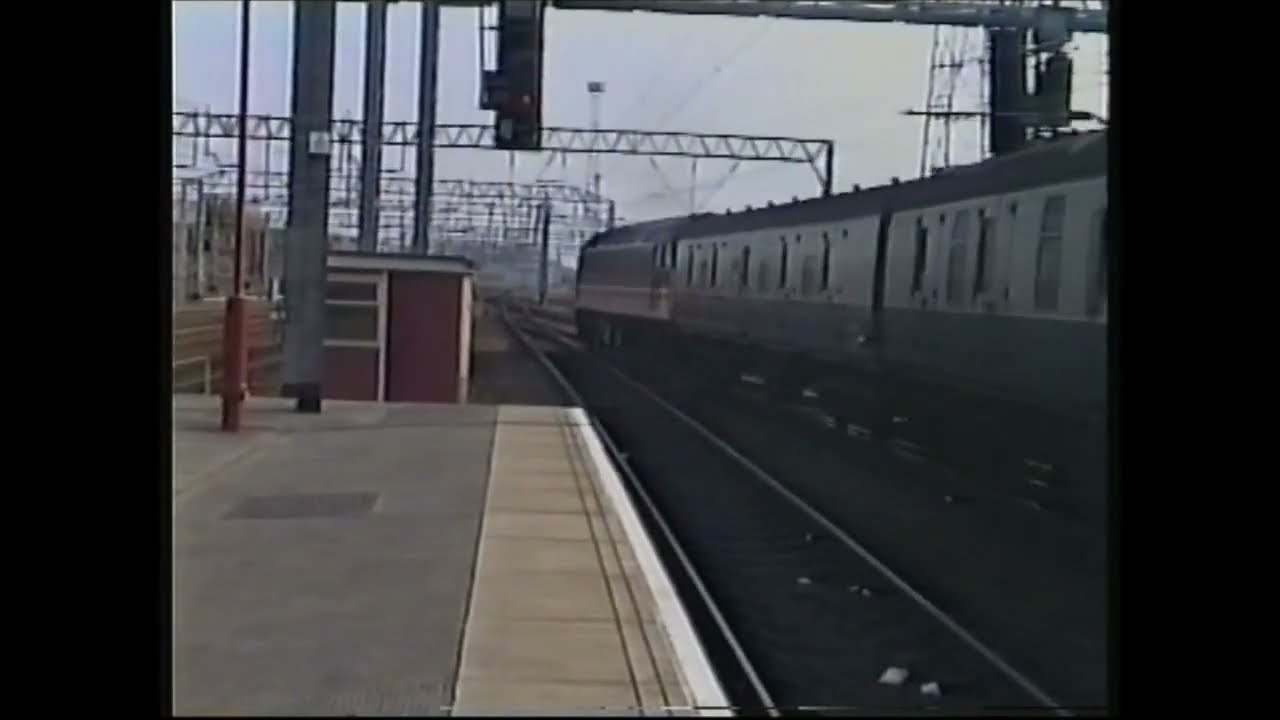 Railways,with a day at Crewe in August 1990. Electrics, 85/86/87/90 & more