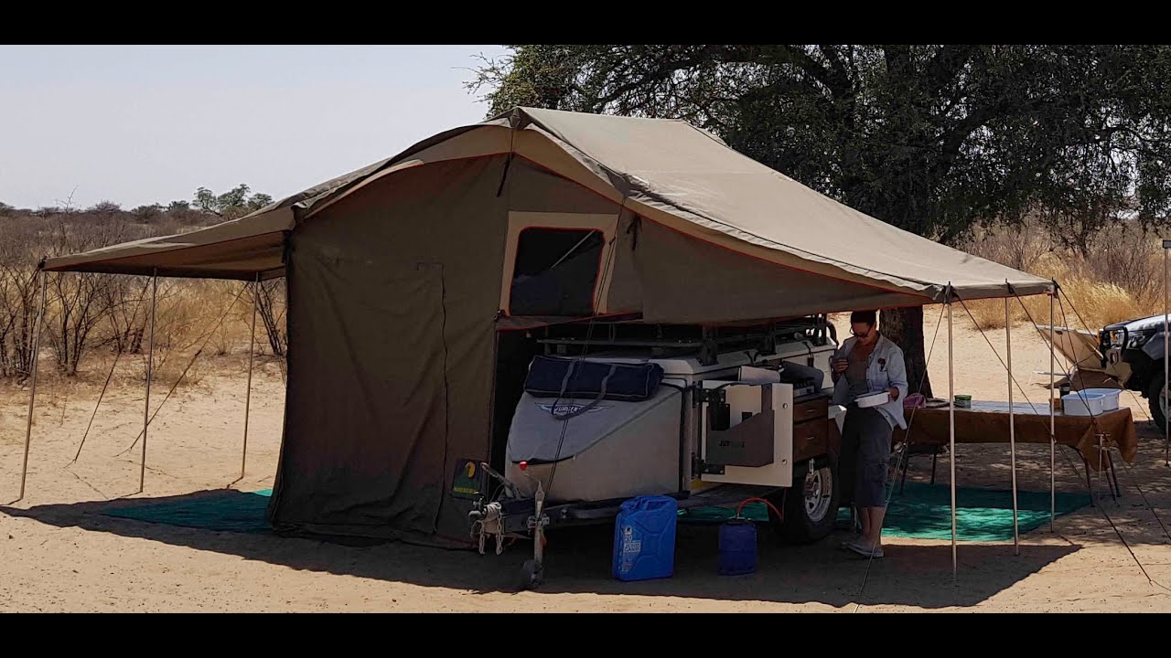 Experience Wild Africa -  Our Jurgens XT140 Off Road Trailer