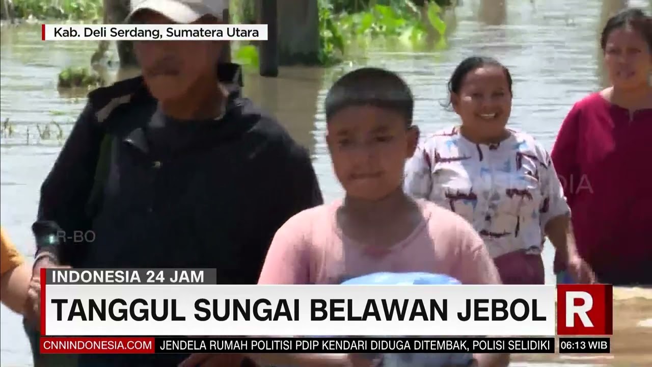 Tanggul Sungai Belawan Jebol | REDAKSI PAGI (07/10/23)
