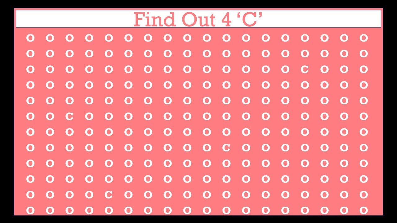 Find the Odd Object Out - Level 1|Spot The Difference |Letter Puzzle | How Good Are Your EYES