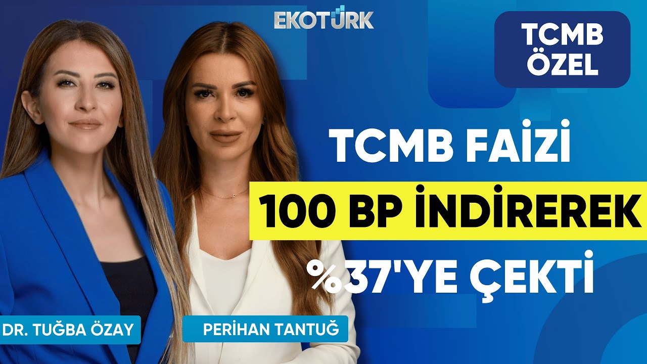 TCMB Faizi 100 Baz Puan Düşürdü | Merkez Bankası Özel Yayını | 22.01.2026