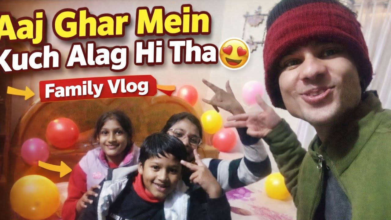 Aaj Ghar Mein Kuch Alag Hi Tha😍