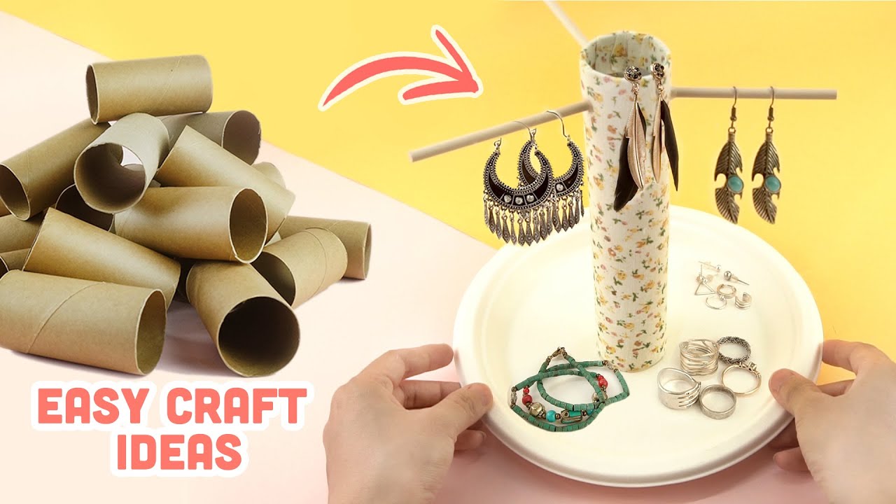 3 Ways To Reuse/ Recycle Empty Tissue Roll | Easy toilet paper roll crafts | Best of waste