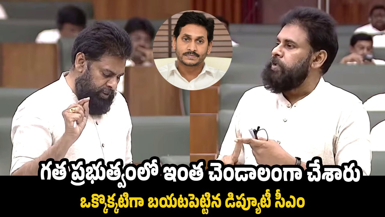 Whole Assembly Silent Over Pawan Kalyan Powerful Speech On YS Jagan | CM Chandra Babu