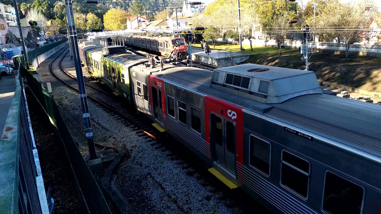 Comboios em Sintra - 10nov21