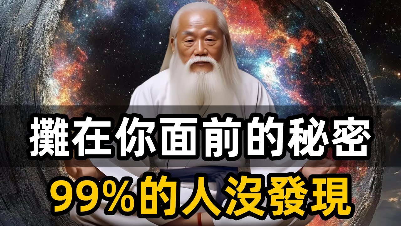 很可惜，這擺在你面前的秘密，只有極少數人發現，說出來絕大多數人也不會信，也不懂#命運