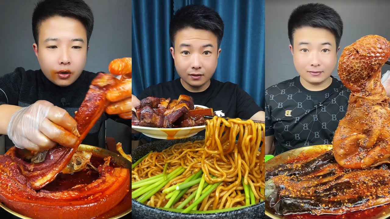 【ASMR】【MUKBANG】東坡肉 GIANT PORK BELLY | EATING SHOW | CHINESE MUKBANG | 食べ | 吃播 LOVE ASMR •JENNIE #284