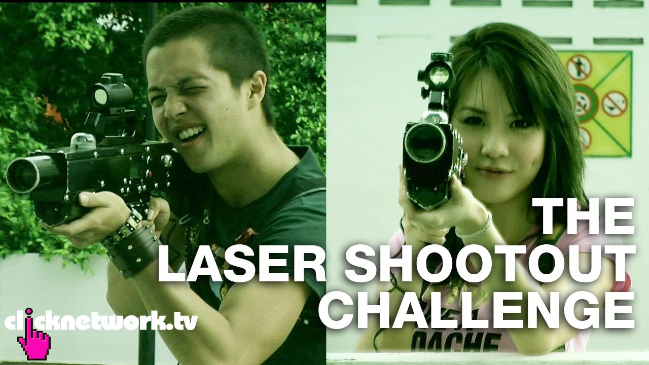 The Laser Shootout Challenge - Chick vs. Dick: EP77