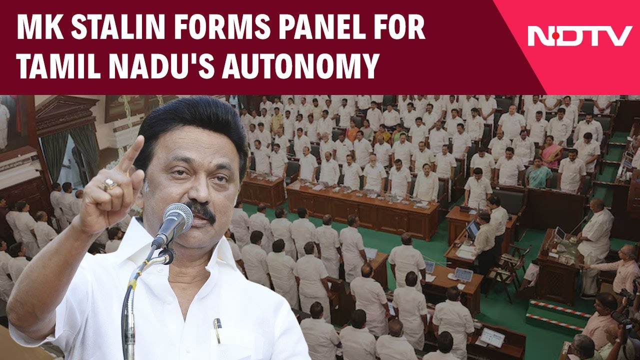 MK Stalin Forms Panel For Tamil Nadu's Autonomy Amid Run-Ins With Governor