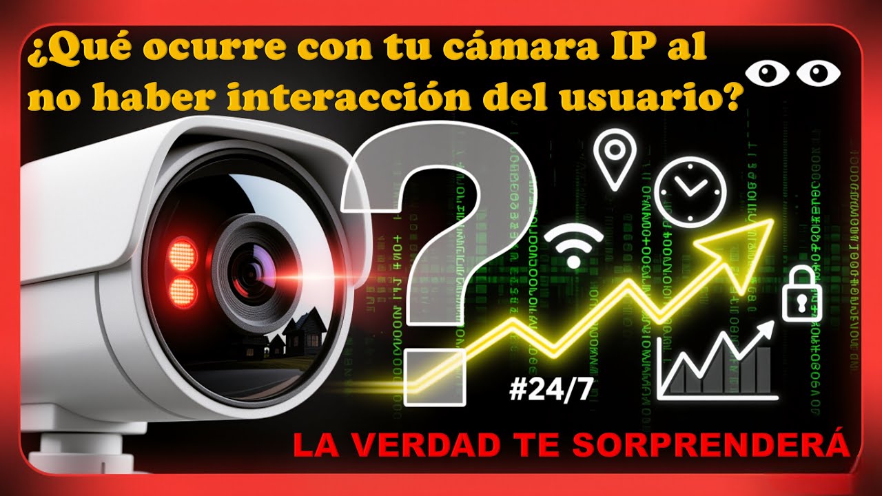 ¿Qué hace tu cámara de seguridad IP cuando no estás conectado a ella?