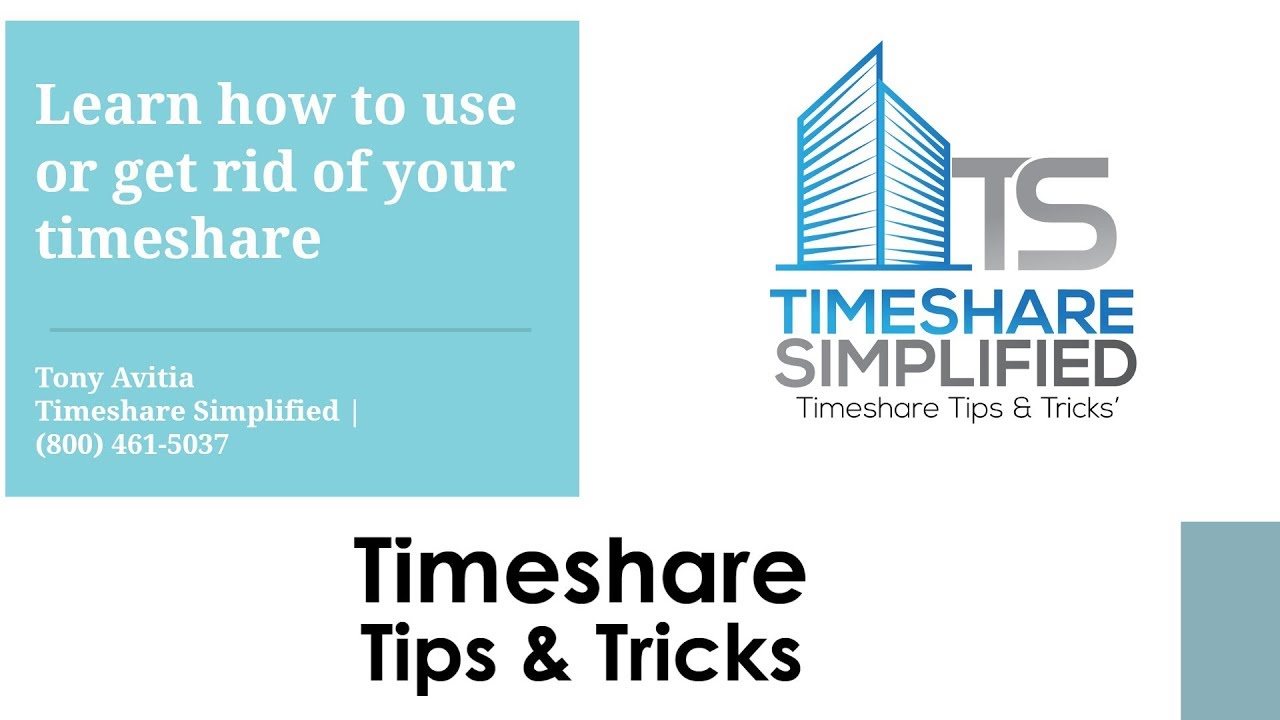 How to trade/exchange your timeshare