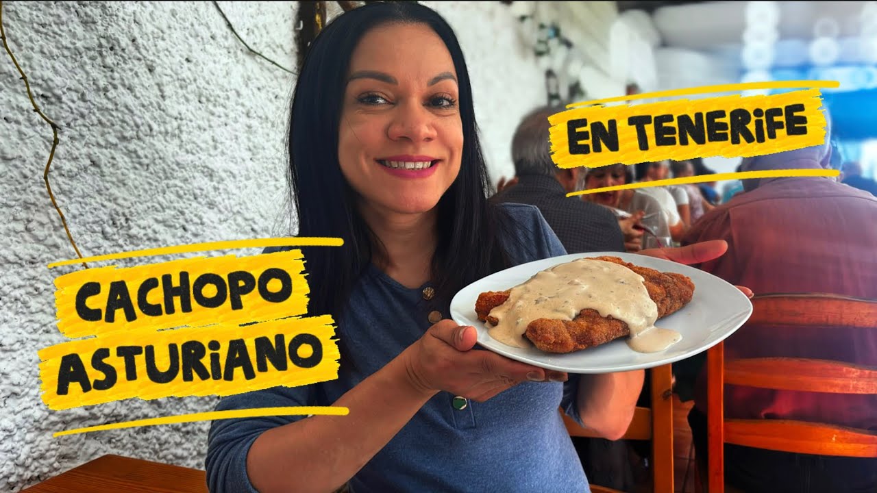 Probamos el Cachopo Asturiano en Tenerife 🇮🇨 