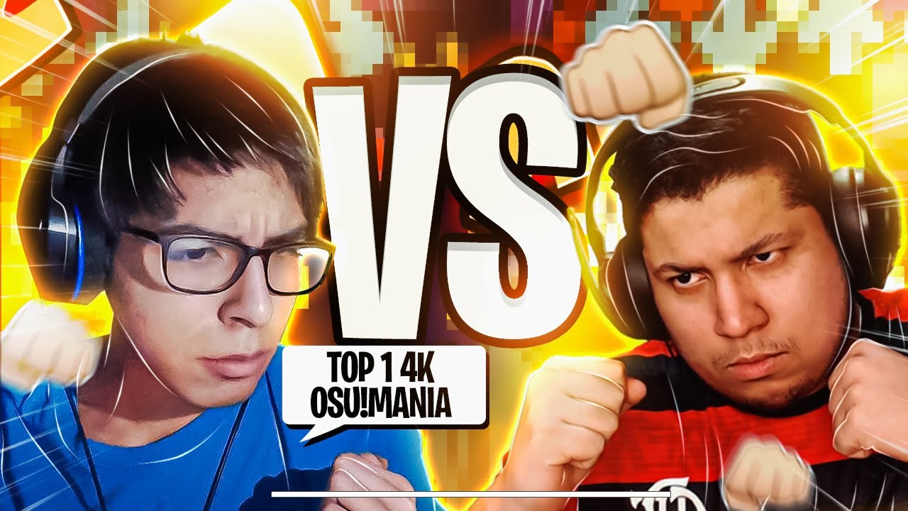 Я 1 на 1 ЛУЧШИЙ ИГРОК 4K В OSU!MANIA | SillyFangirl против Myuka в ROBLOX FNF