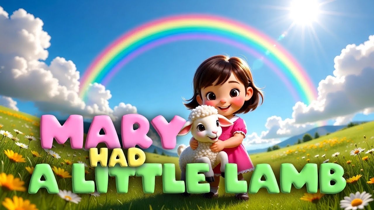 Mary Had a Little Lamb 🐑 Nursery Rhyme for Kids | Baby Songs & Toddler Rhymes | Laila Fun