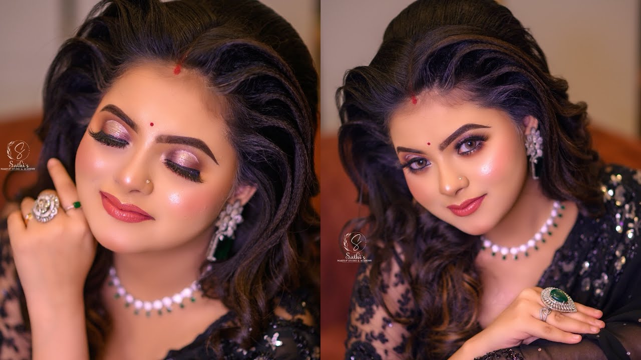 Glass finished makeup tutorial || spotlight eye & glossy lip | #makeuptutorial  #wedding #viral