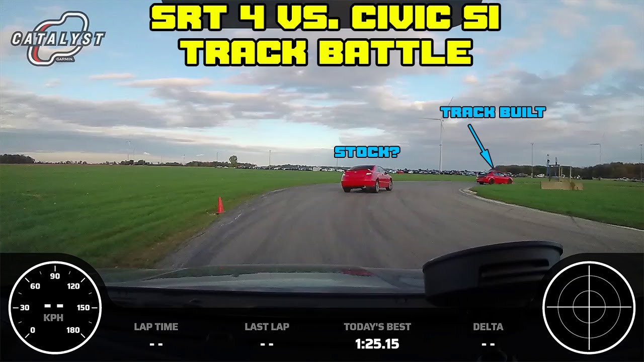 Civic SI vs. SRT 4 Toronto Motorsports Park Cayuga | Touge Battle