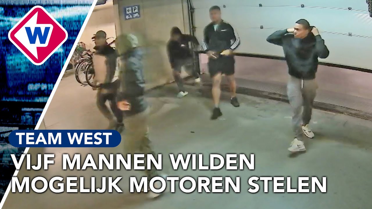 Man beschoten door indringers in parkeergarage | Team West