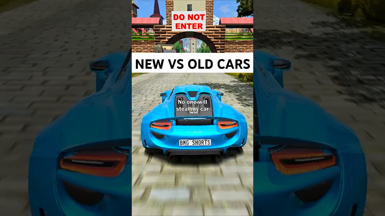 New vs Old cars 🚗 #shorts