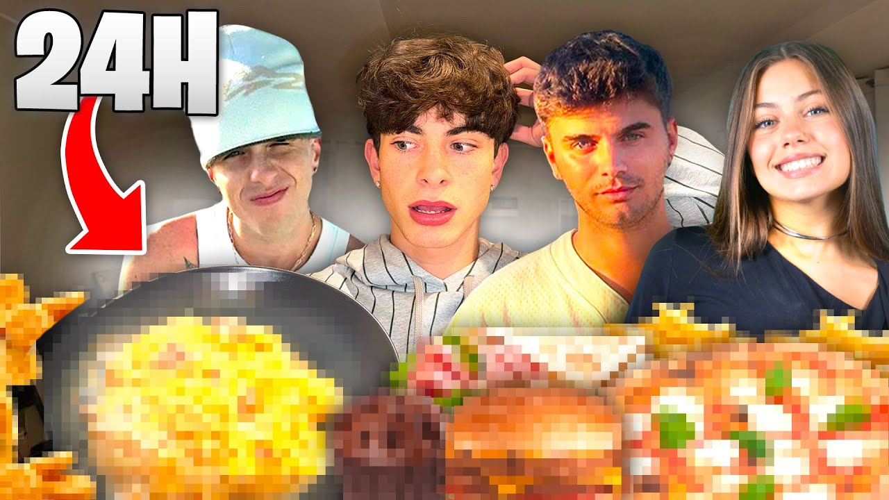 GLI INFLUENCER DECIDONO COSA MANGIO PER 24H 🤮
