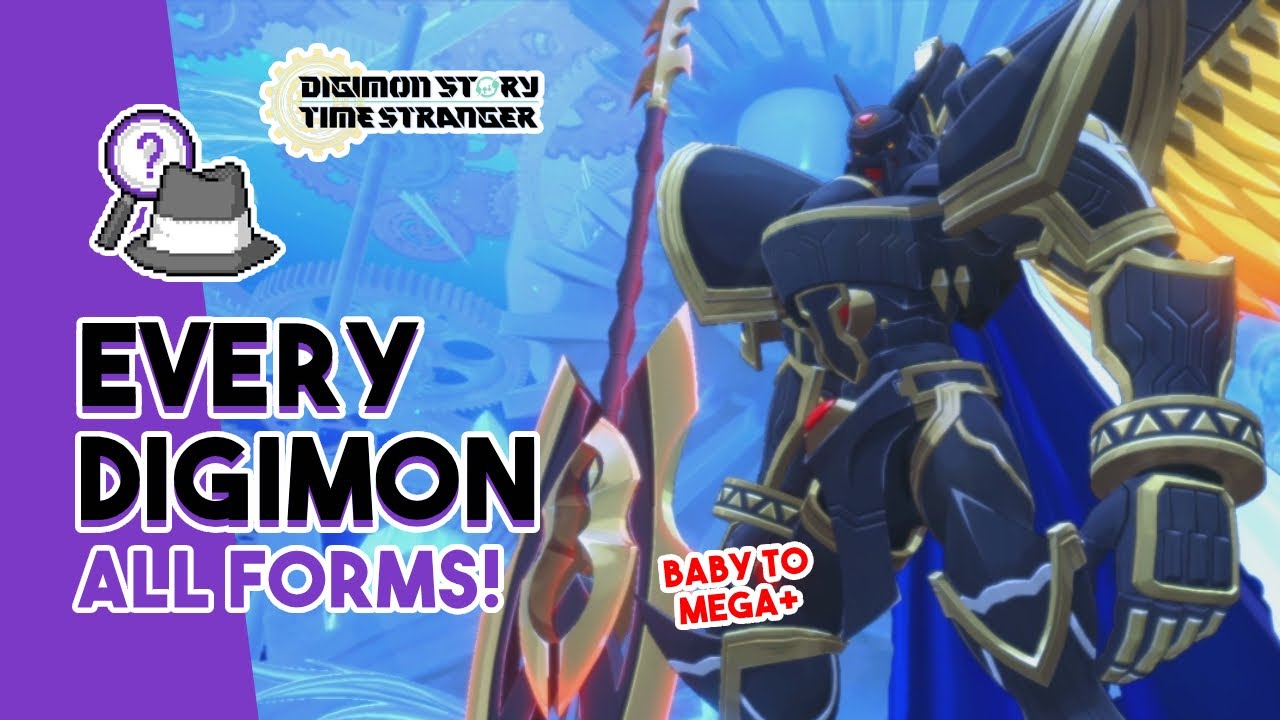 EVERY DIGIMON IN DIGIMON STORY: TIME STRANGER! | ALL FORMS!