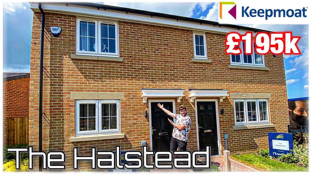 Keepmoat Homes 'THE HALSTEAD': обзорный тур по 2-комнатному дому площадью 195 тыс. кв. м | Salkel...