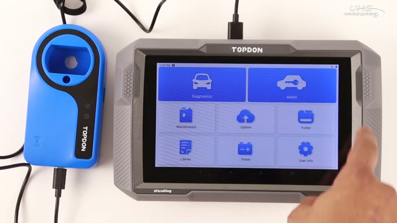 How To Unbox Setup & Update TopDon UltraDiag 2 in 1 Diagnostics Key Programmer #ULTRADIAG  #TDarts