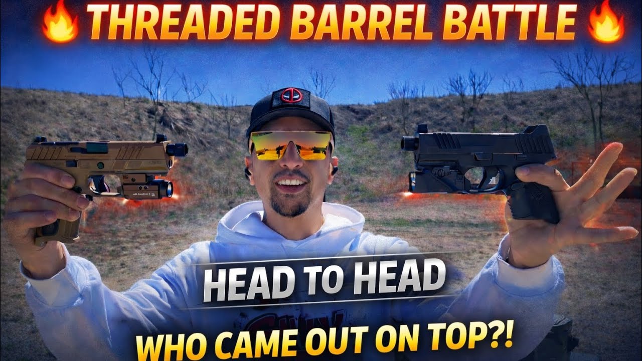 Beretta vs FN 9mm Threaded Barrel Showdown | Battle of the Titans 