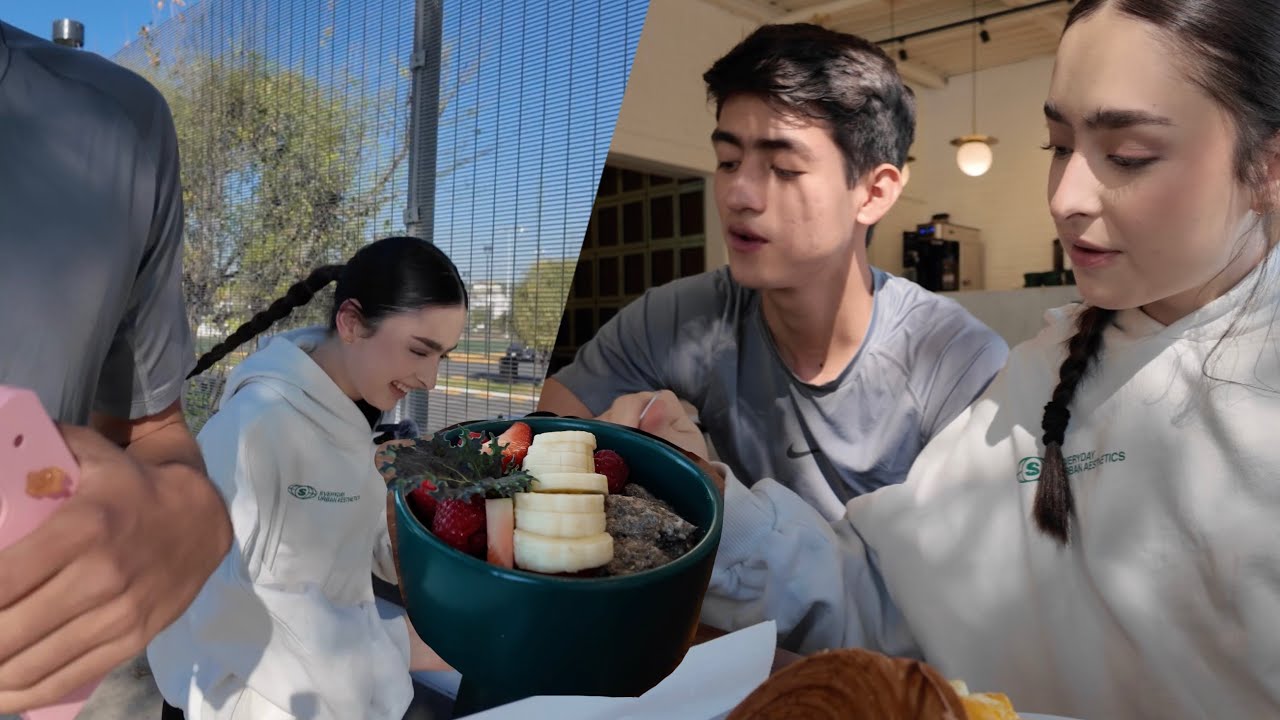 Tratando de hacer planes distintos...... (salir a correr a las 8 am) + desayunito de señoras jiji