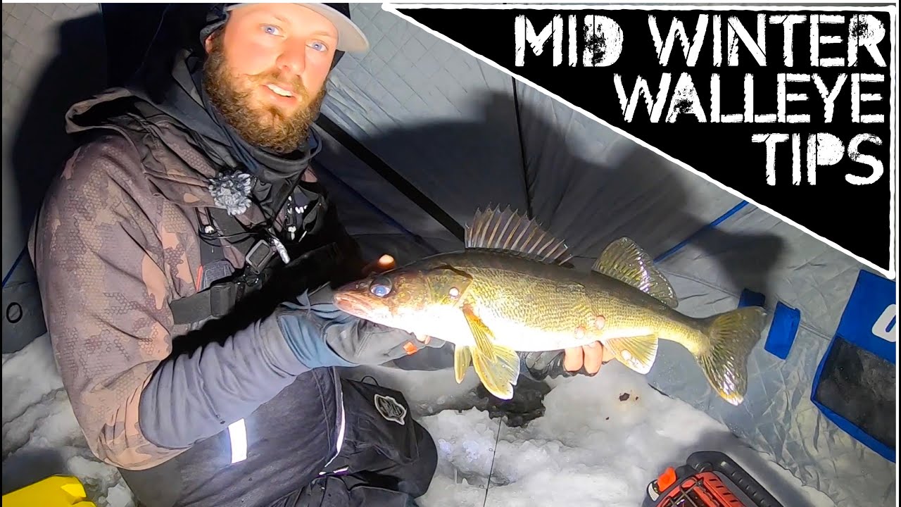 Catch MORE Mid-Winter Walleyes ICE FISHING!