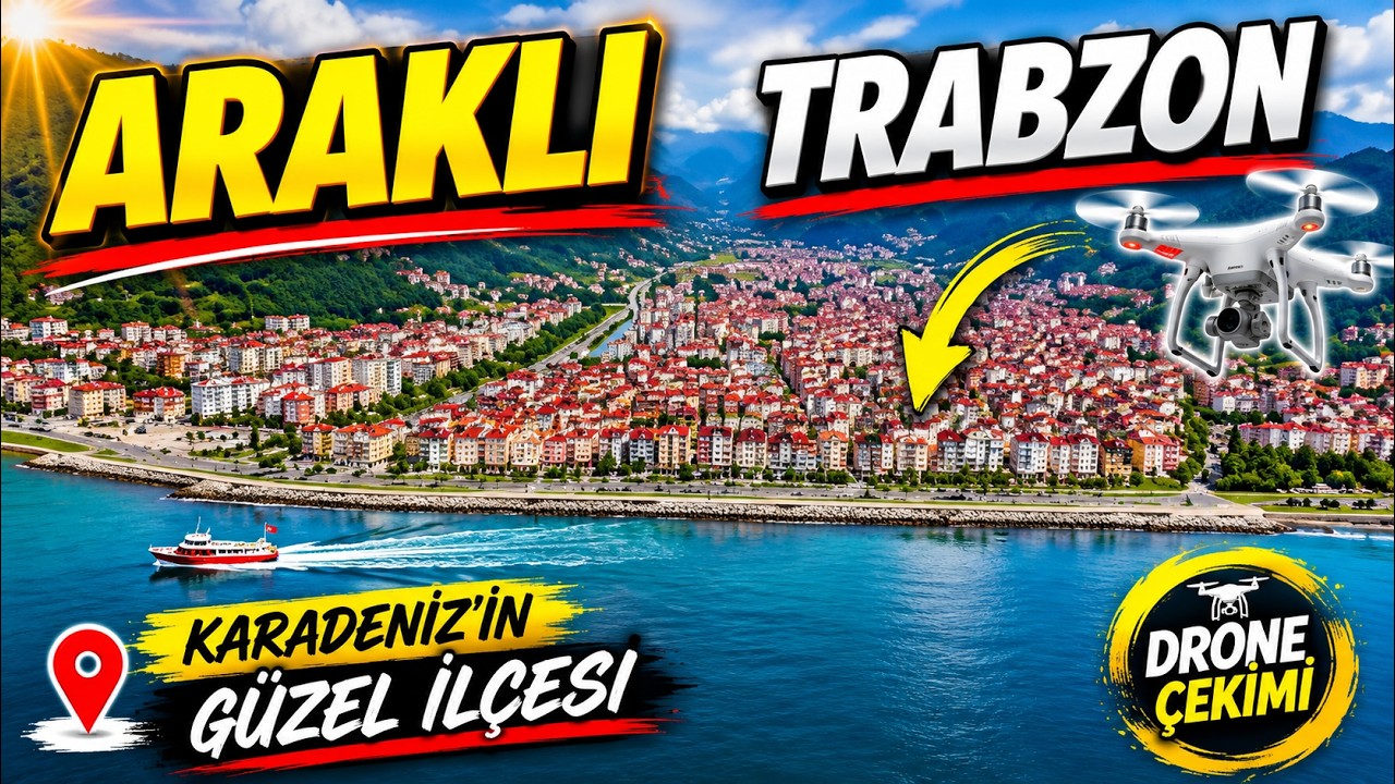 ARAKLI TRABZON DRONE ÇEKİMİ