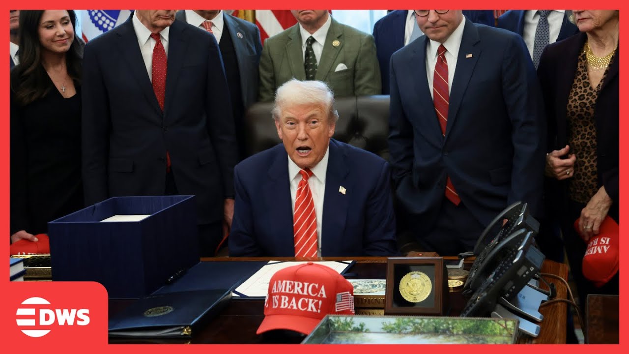FULL CEREMONY: Trump Signs Bill,Big Cuts,Clash on Epstein,Warns Iran, Columbia, Ukraine-Russia |AC1E