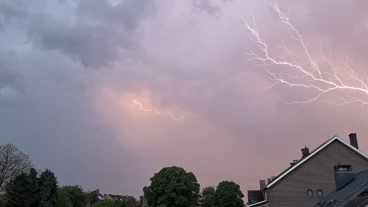 Onweer 12 mei 2025 (bliksems, thunderstorm, drone)