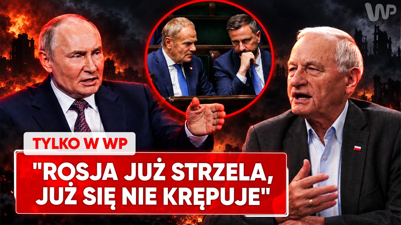 Rosyjskie rakiety i drony nad Polską? Gen. Koziej o planach Kremla: Putin nie potrzebuje pretekstu