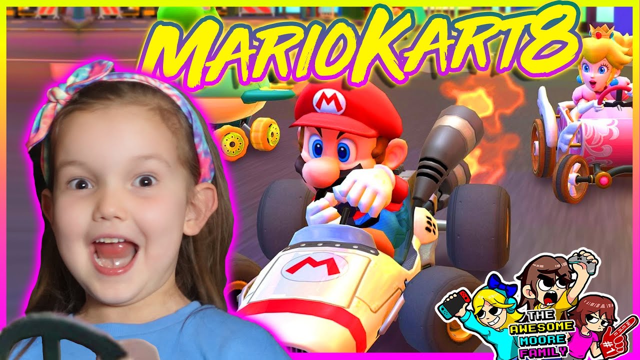Mya is Amazing at Mariokart 8 on the Nintendo Switch