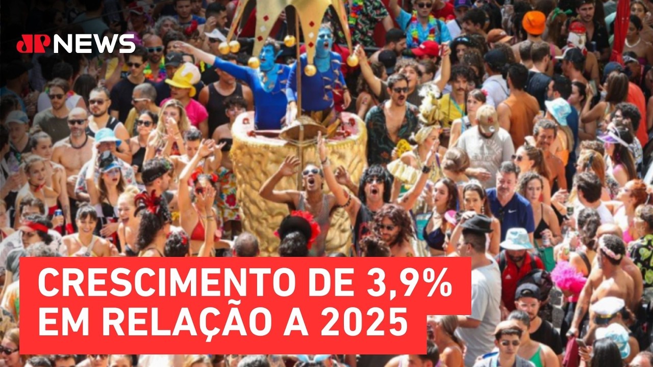Carnaval 2026 deve movimentar R$ 14,48 bilhões em todo Brasil