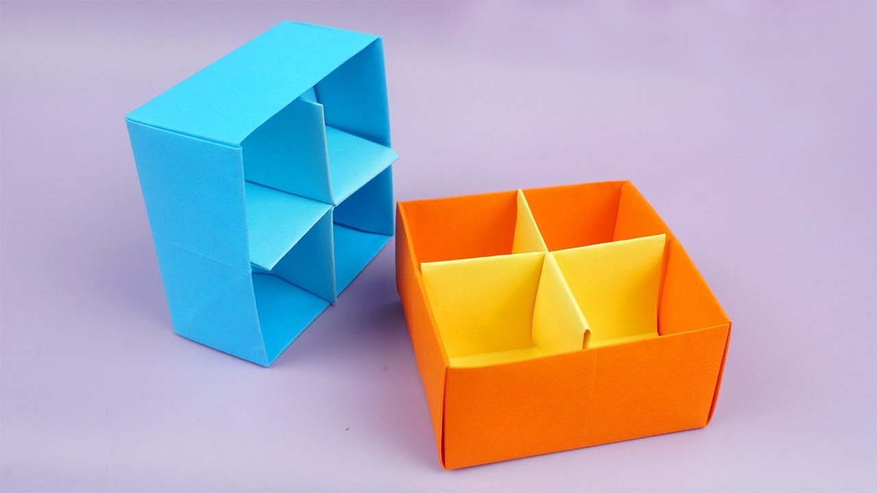 Schachtel falten anleitung - Schachtel aus papier - Basteln mit papier | DIY Bastelideen