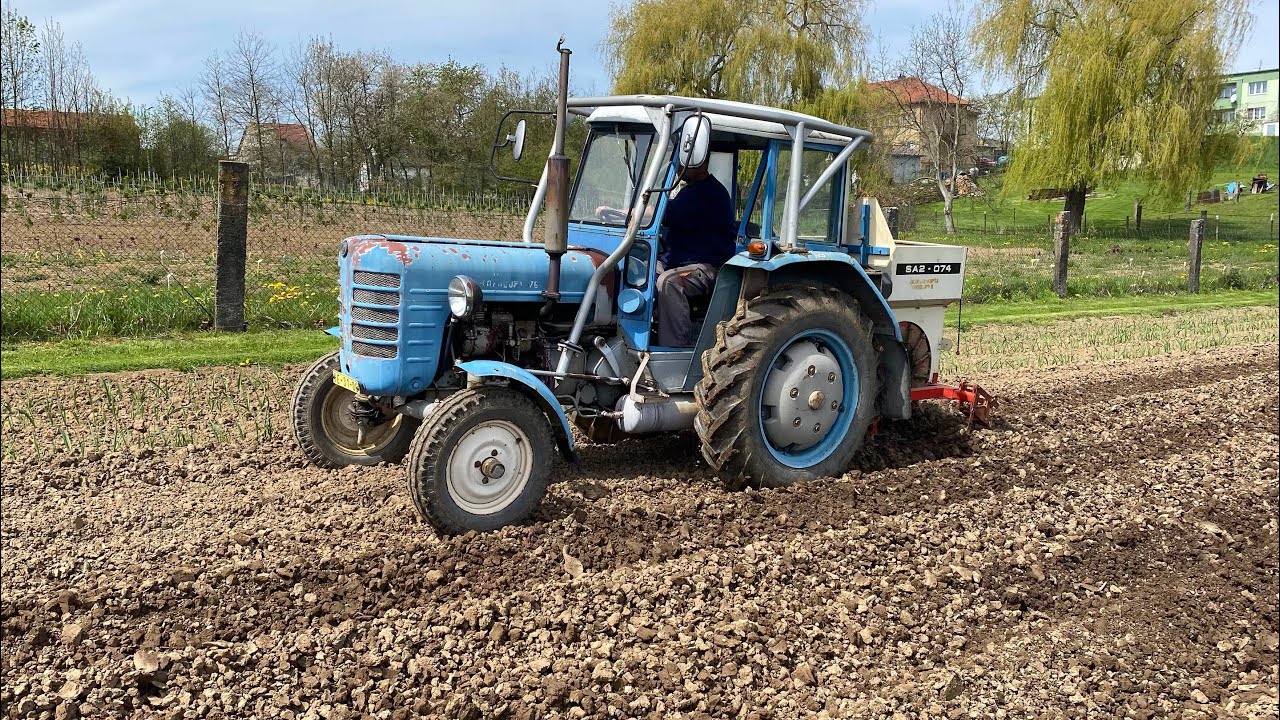 Zetor 3011 sadba brambor 2023
