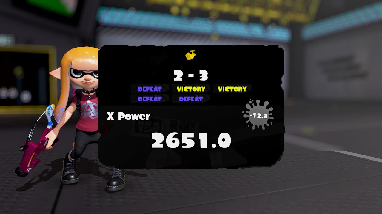 【Splatoon3】X Rank | Rainmaker #1