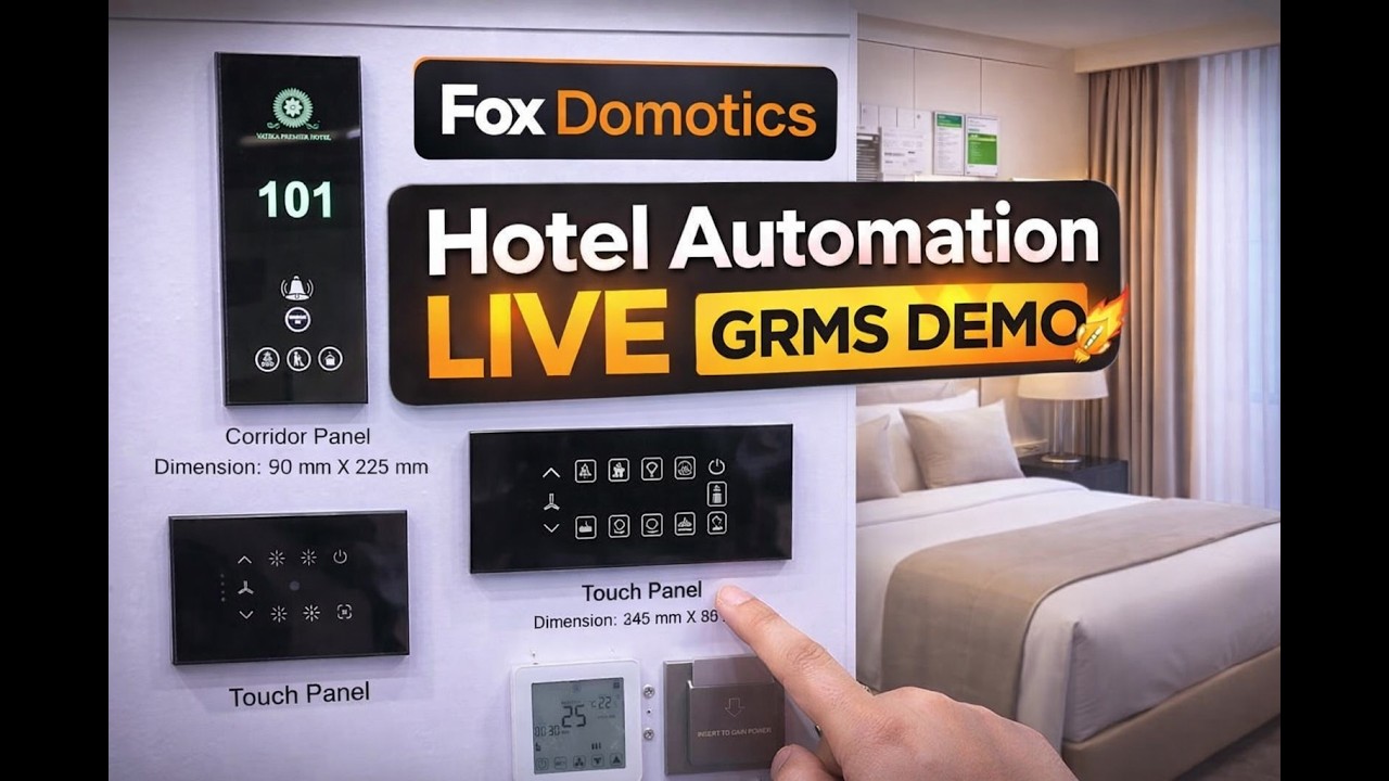 Hotel Automation Products (Guest Room Management System GRMS) and solutions