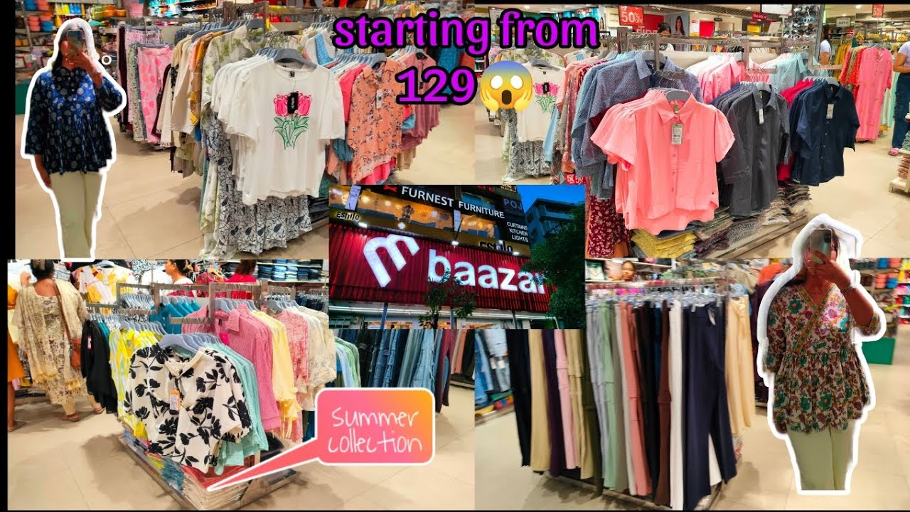 m baazar | m baazar Summer Collection | Starting from 129 only😱 #summerfashion #mbaazar #shopping