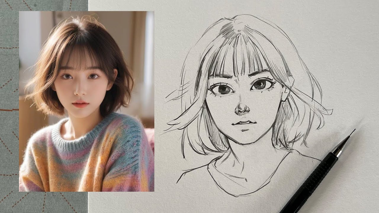 Beginner Friendly | How I Drawing Face Tutorials
