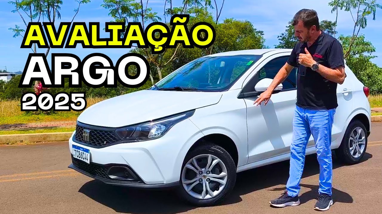 AVALIAÇÃO Fiat ARGO Drive 2025 🔥