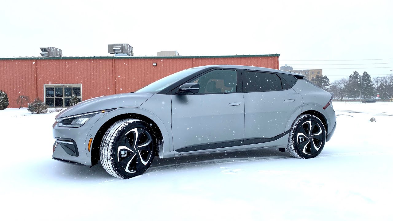 Kia EV6 AWD in the Snow! Initial impressions.