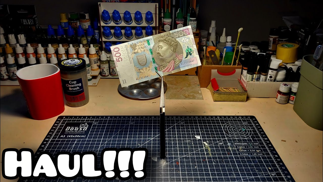 Modelarskie zakupy za 500zł 🫣 - Zobacz moje łupy 🥳